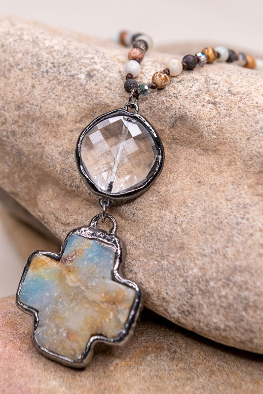 McCall Necklace in Amazonite 359-58381-NL