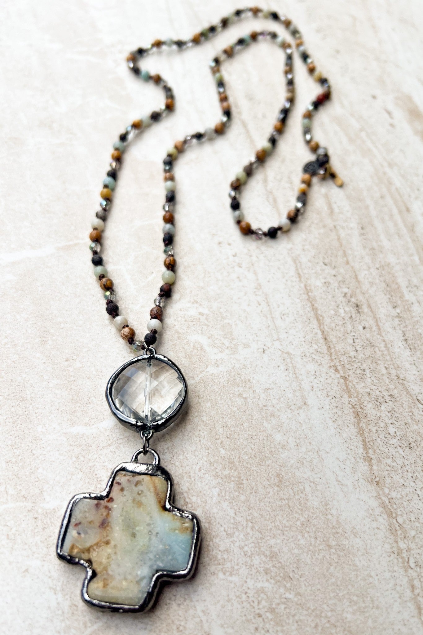 McCall Necklace in Amazonite 359-58381-NL