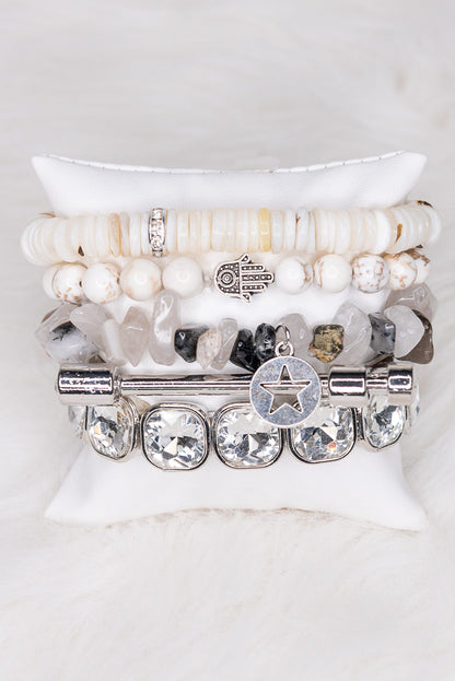 Vera Bracelet Set White 287-62136-B