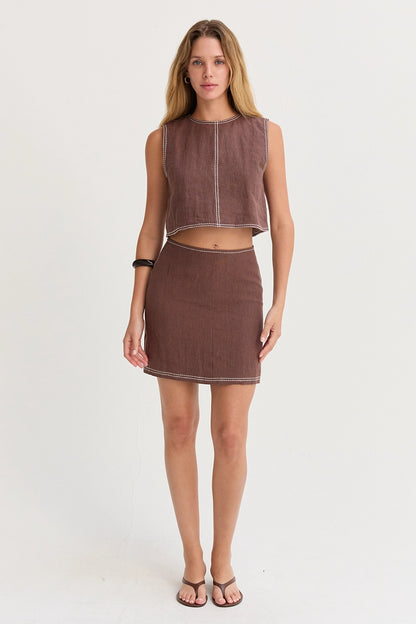 Bonez Mini Skirt CS9304-1 -