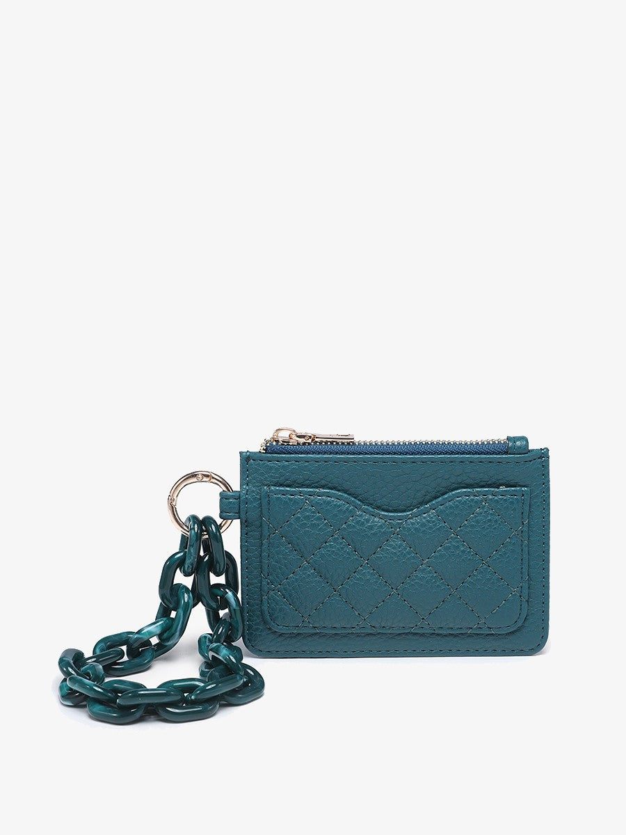 Rhodes Quilted Bangle Wristlet WL2368