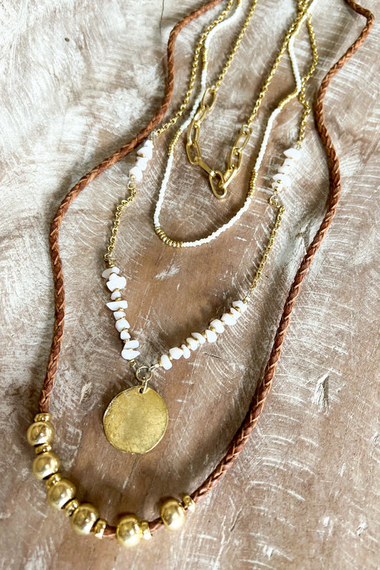 Daphne Necklace Ivory Q2-69266-NL