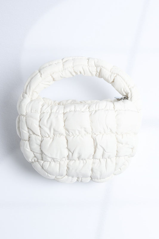 Mini Puffer Quilted Cloud Tote Bag 2-BBA319