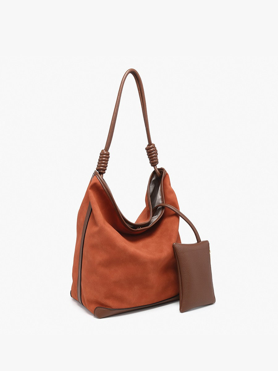 Harper Distressed Hobo W/ Inner Pouch M2542