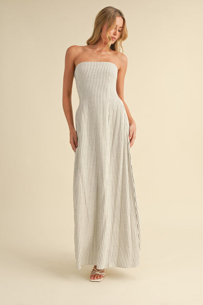 Strapless Maxi Dress  ID8967