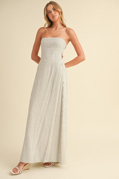 Strapless Maxi Dress  ID8967