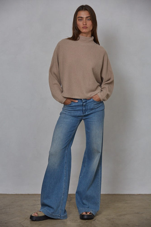 Pascal Mock Pullover Top RJ3448
