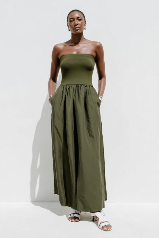 Tube Top Maxi Dress WD7081