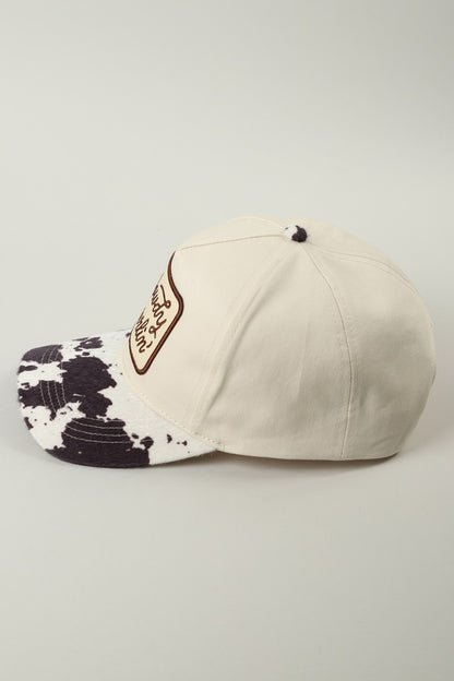 Howdy Darlin Embroidered Animal Print Trucker Hat 2-LCAP6037
