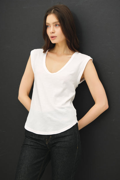 Cap Sleeve Top  15669