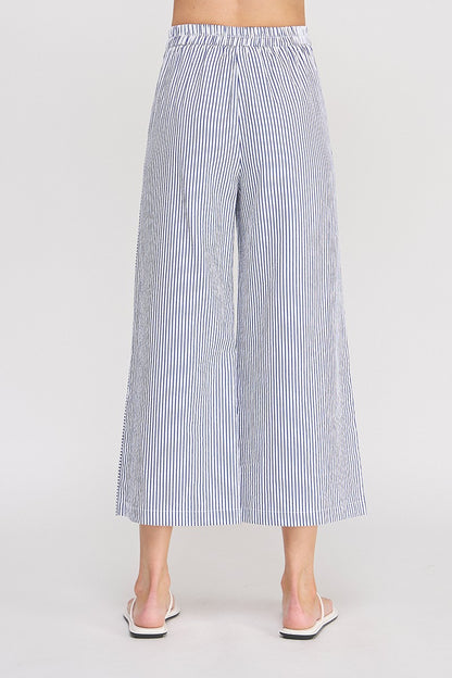 Airy Striped Seersucker Pant  AP9695