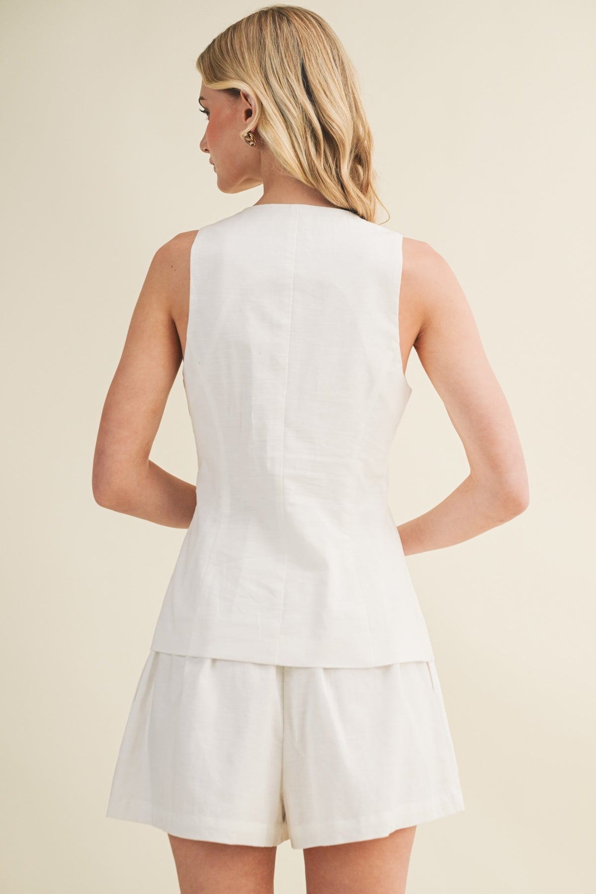 Sleeveless Tunic Vest S26140
