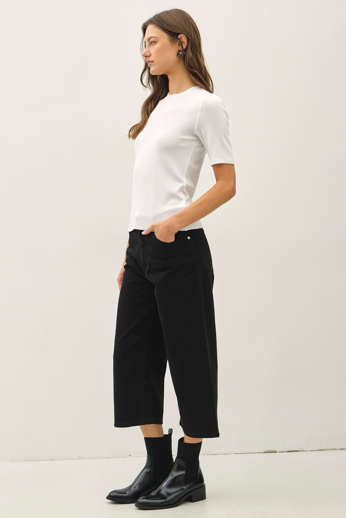 Modal Short Sleeve Top  11063