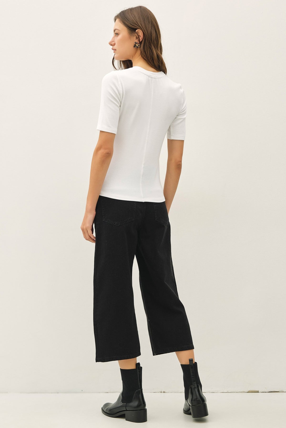 Modal Short Sleeve Top  11063