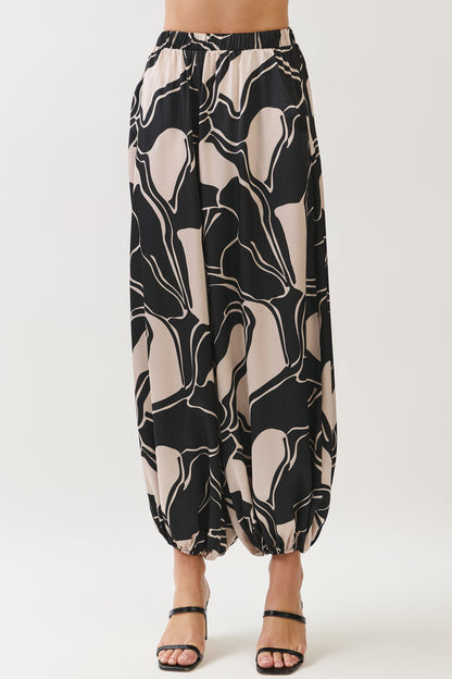 Sahara Geo Balloon Pants  P-9456
