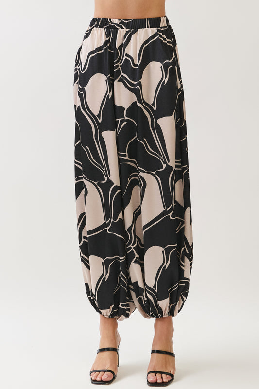 Sahara Geo Balloon Pants  P-9456