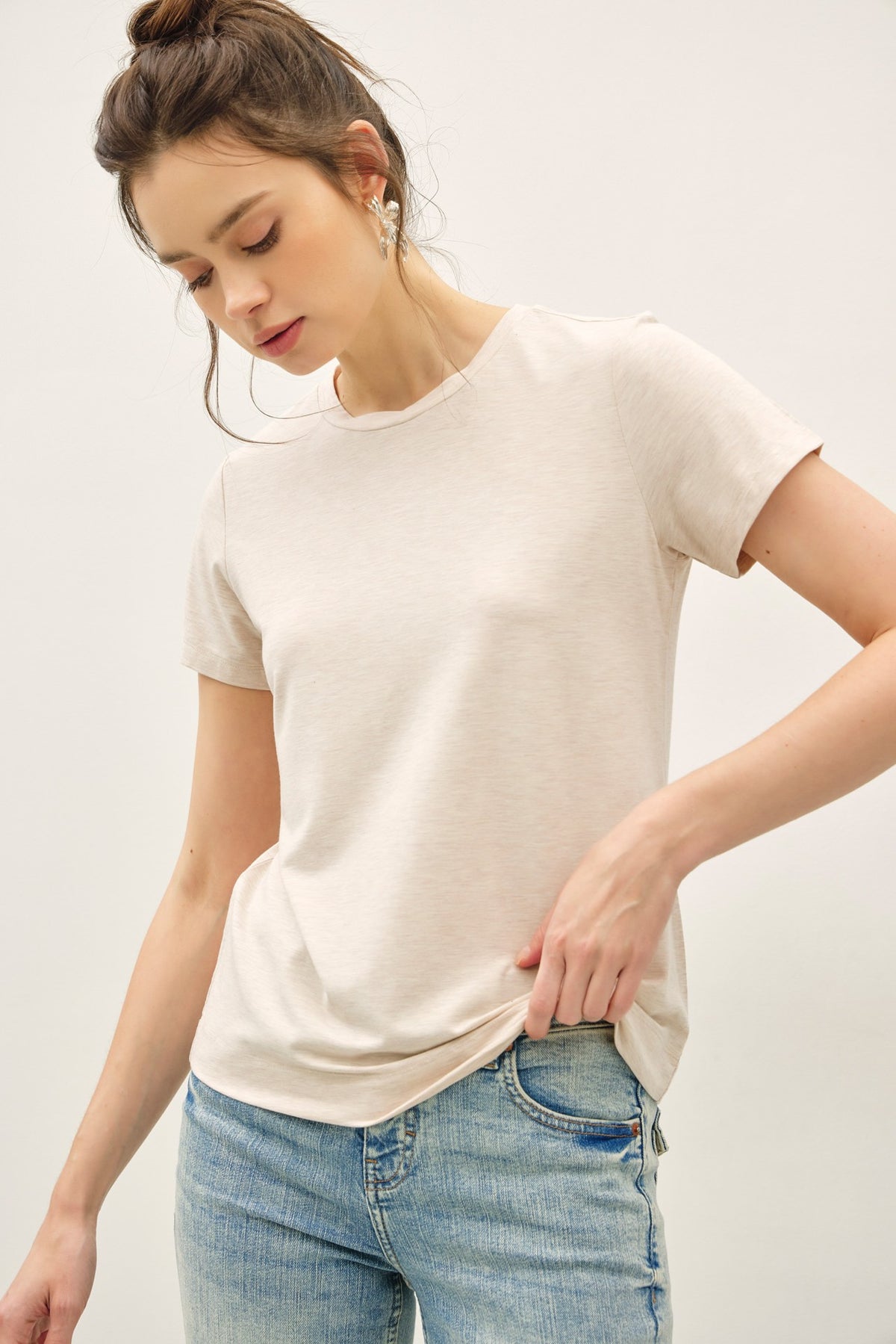 Round Neck T-shirt 18841