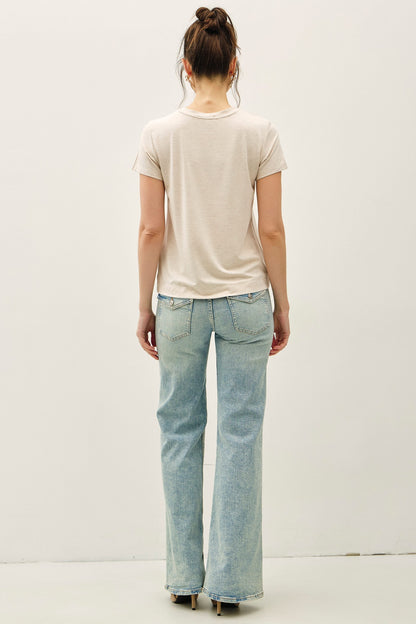 Round Neck T-shirt 18841