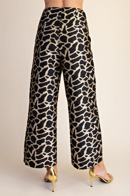 High Waist Crop Pants  P8590