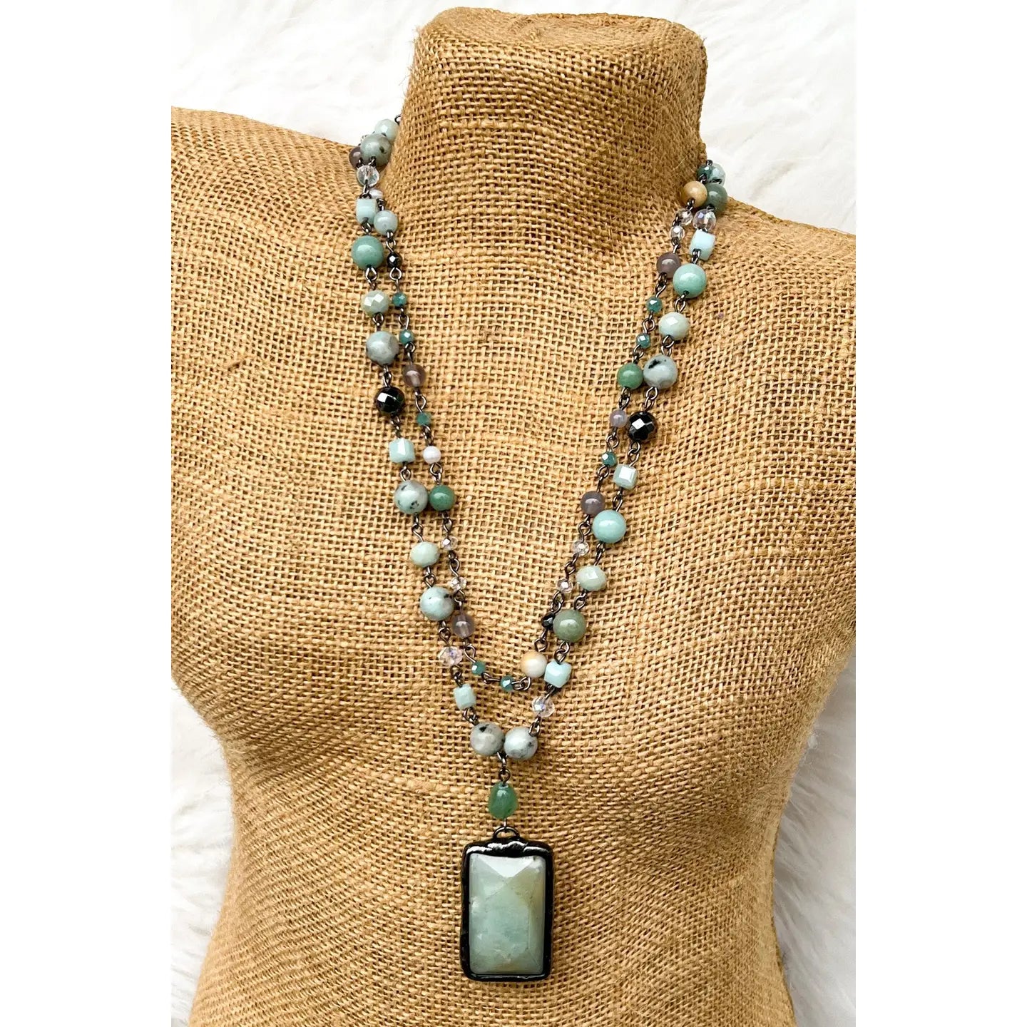 Lexi Necklace Amazonite 69154