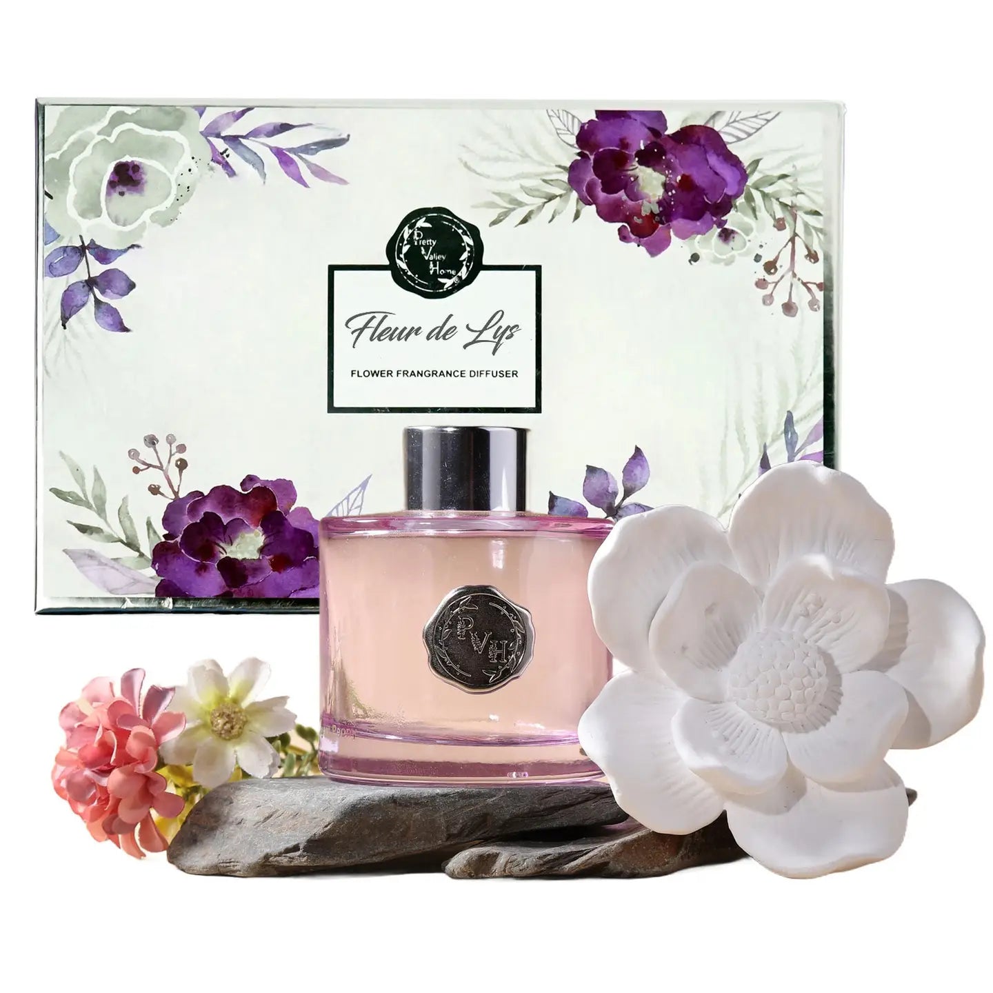 Magnolia Flower Diffuser Gift Set DF-1412