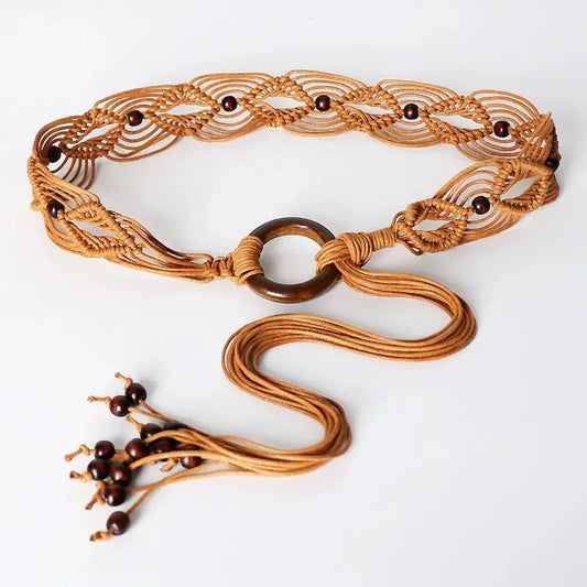 Bohemian Vintage Woven Belt BLT07