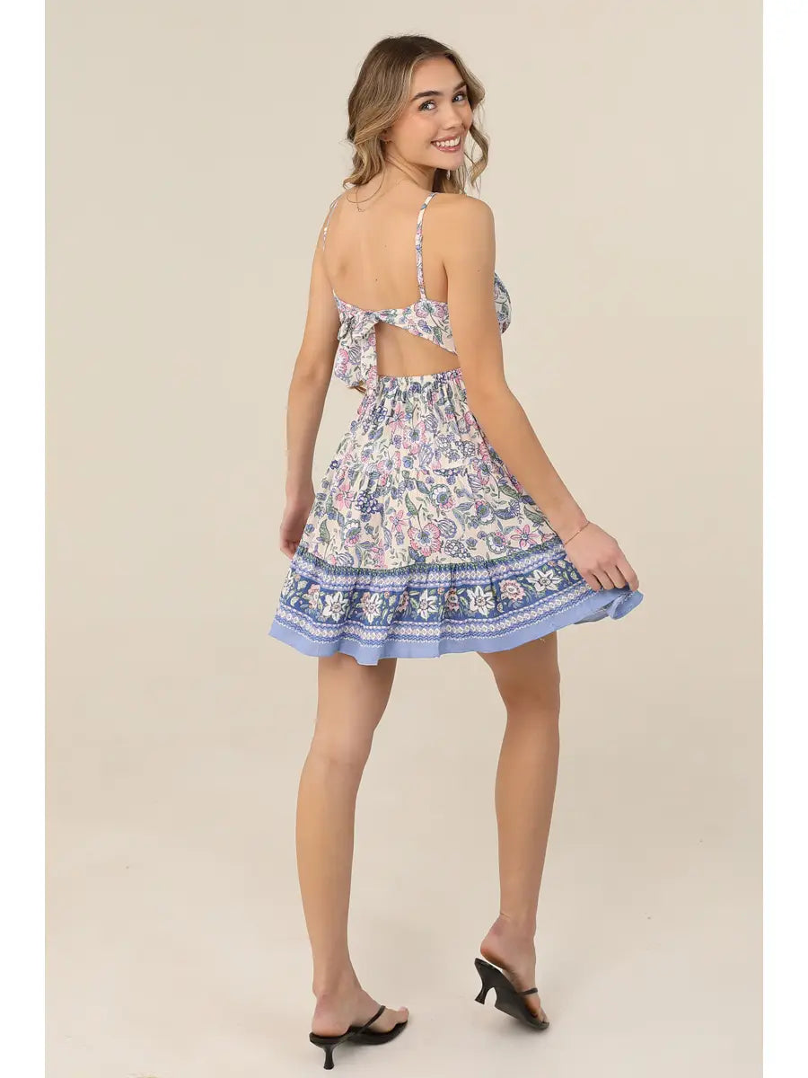 V Neck Sundress F4H12