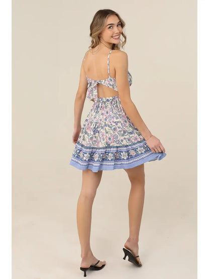 V Neck Sundress F4H12