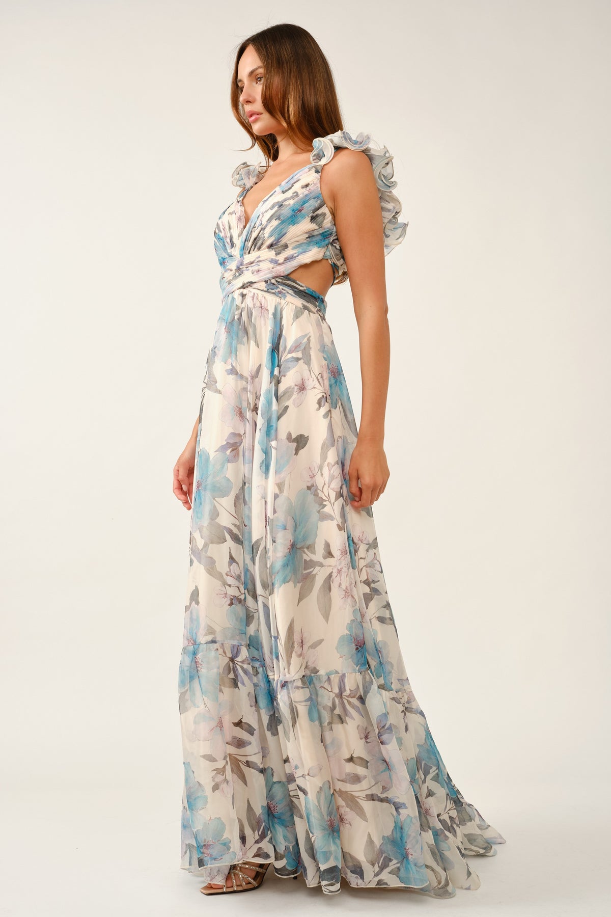 Chiffon Maxi Gown IDA16072