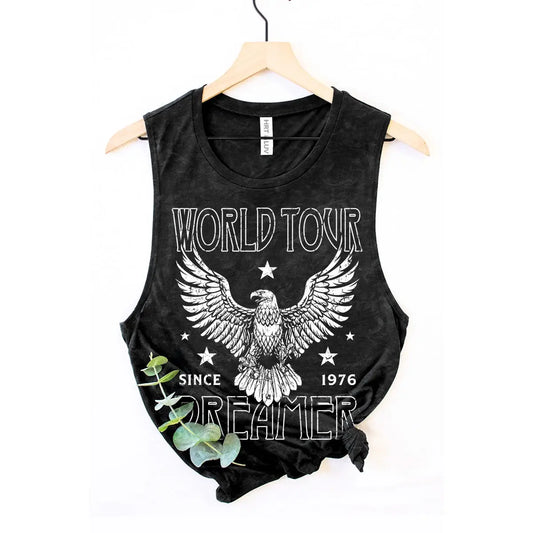 World Tour Dreamer Mineral Graphic Tank Top HL50461TK