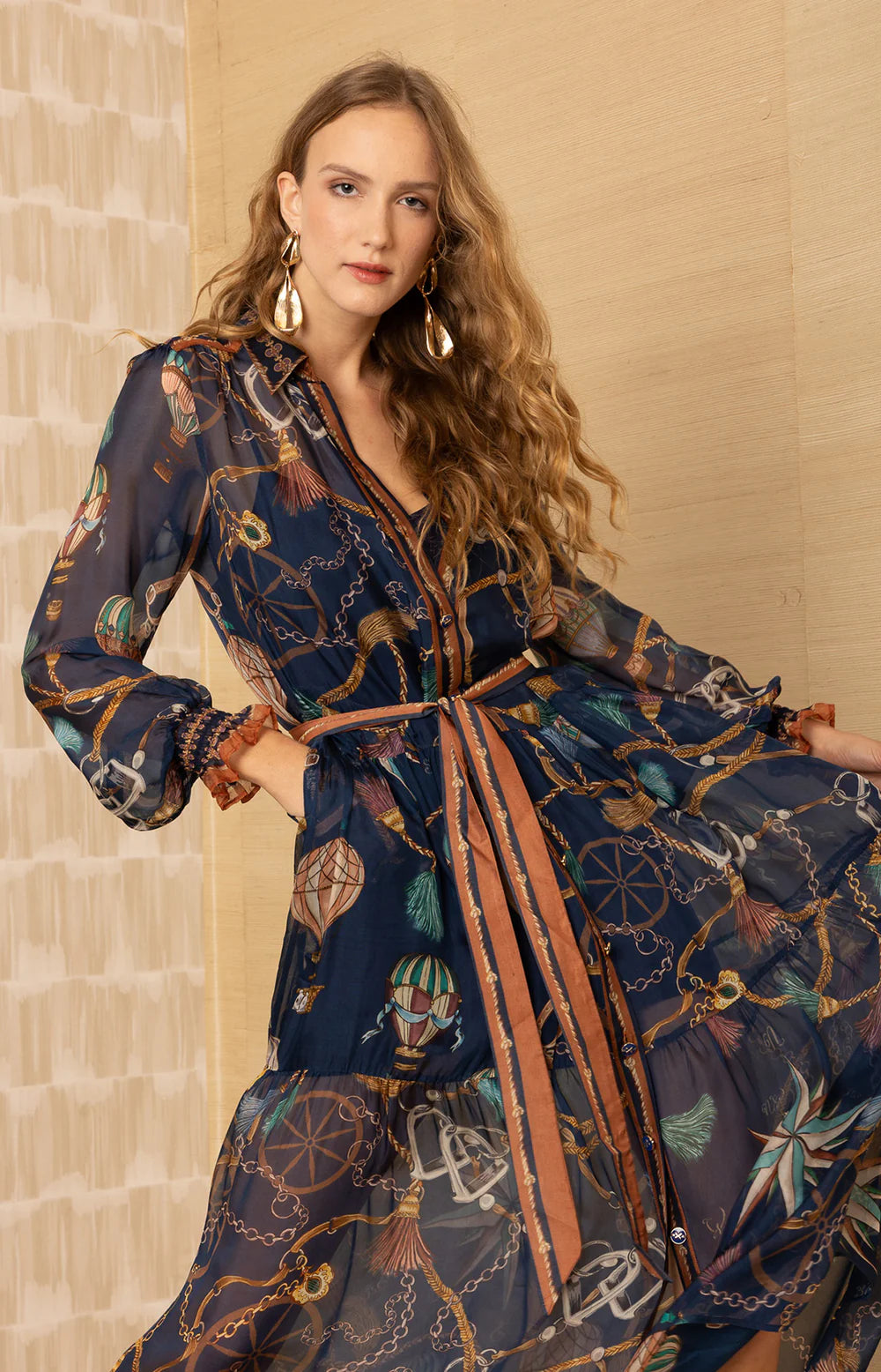 Andi Chiffon Maxi Dress 55KH642A