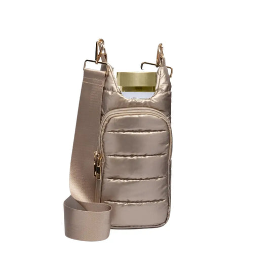 Gold Shiny Hydrobag® with Solid Matching Strap WBB1GOSOLID