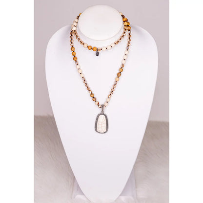 Adele Necklace in White 60855