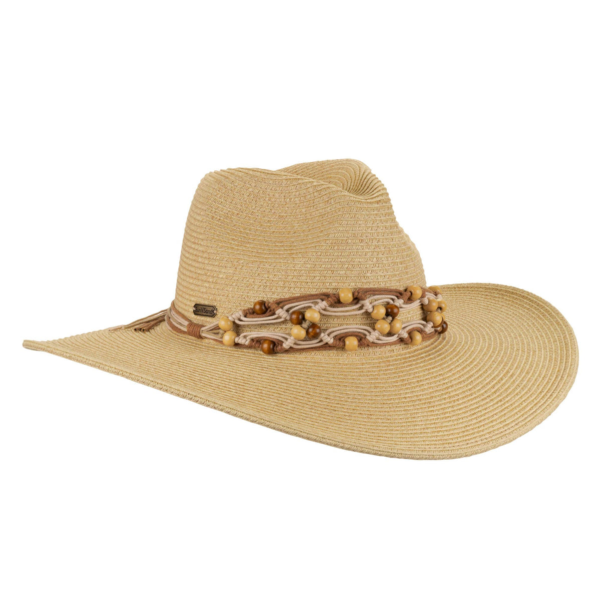Natural Paper Braid Safari Hat HH3495 B