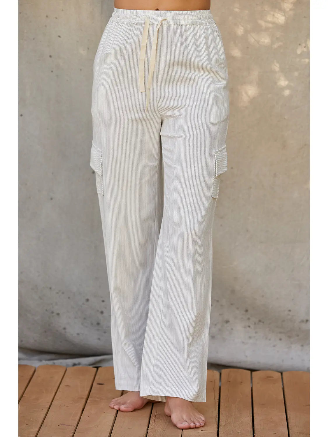 Yanni Pinstripe Pants CP9428