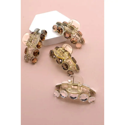 Crystal Rhinestone Hair Claw Clips 40H568
