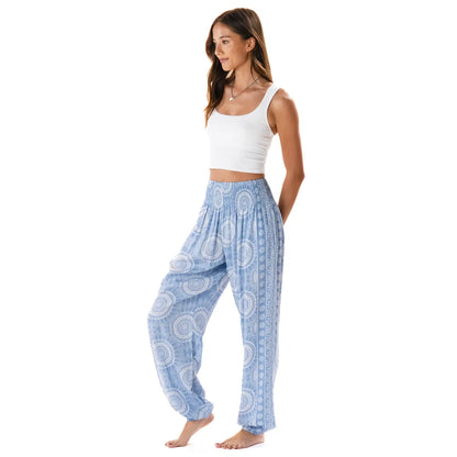 Sardinia Harem Pants with Pockets 90226