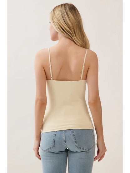Double Layer V Neck Cami Top JC57552