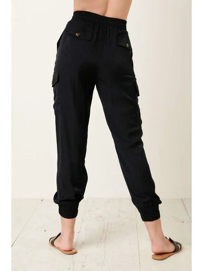 Satin Jogger Pants H70479A