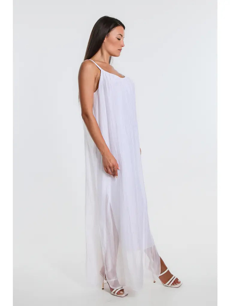 Marla Silk Maxi Dress DT222