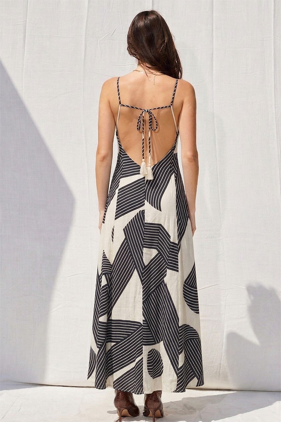 Open Back Maxi Dress IM9264