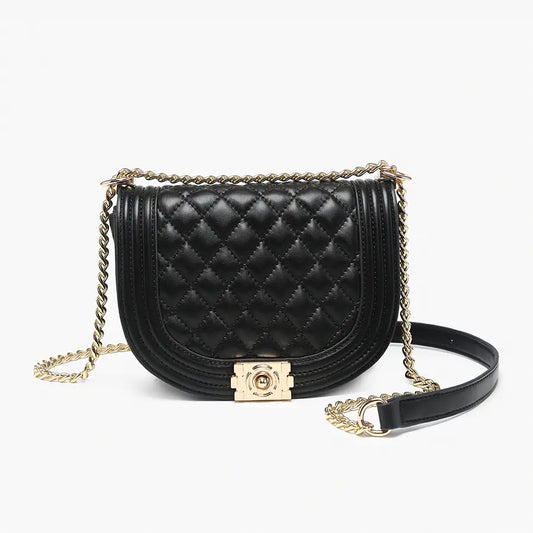 Diana Quilted Snap Front Crossbody EH2641