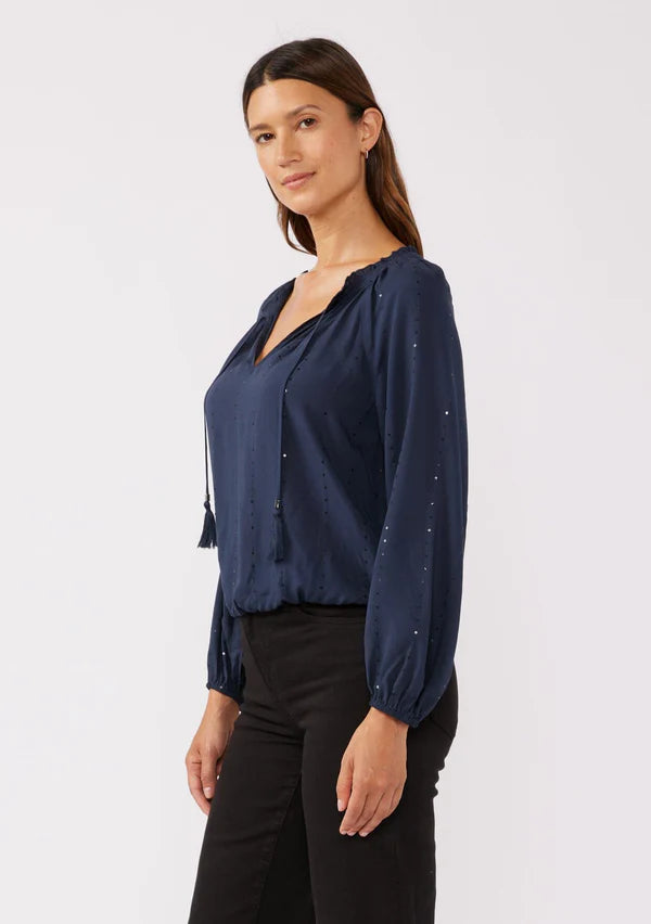 Starlit Night Blouse I-15152W-SJE