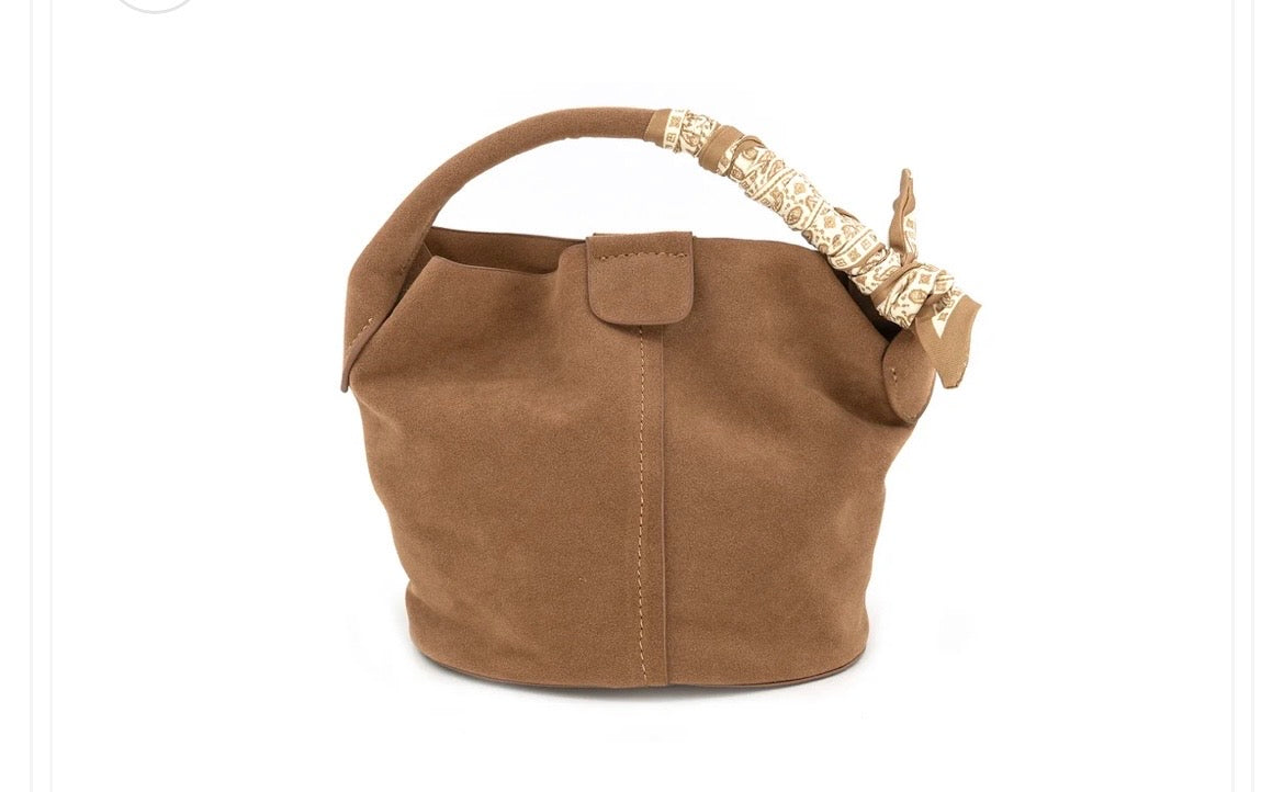 BC Small Suede Bucket Bag 2795