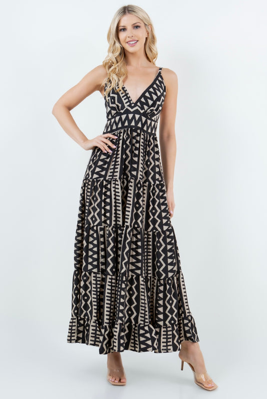 Tiered Maxi Dress EN-311