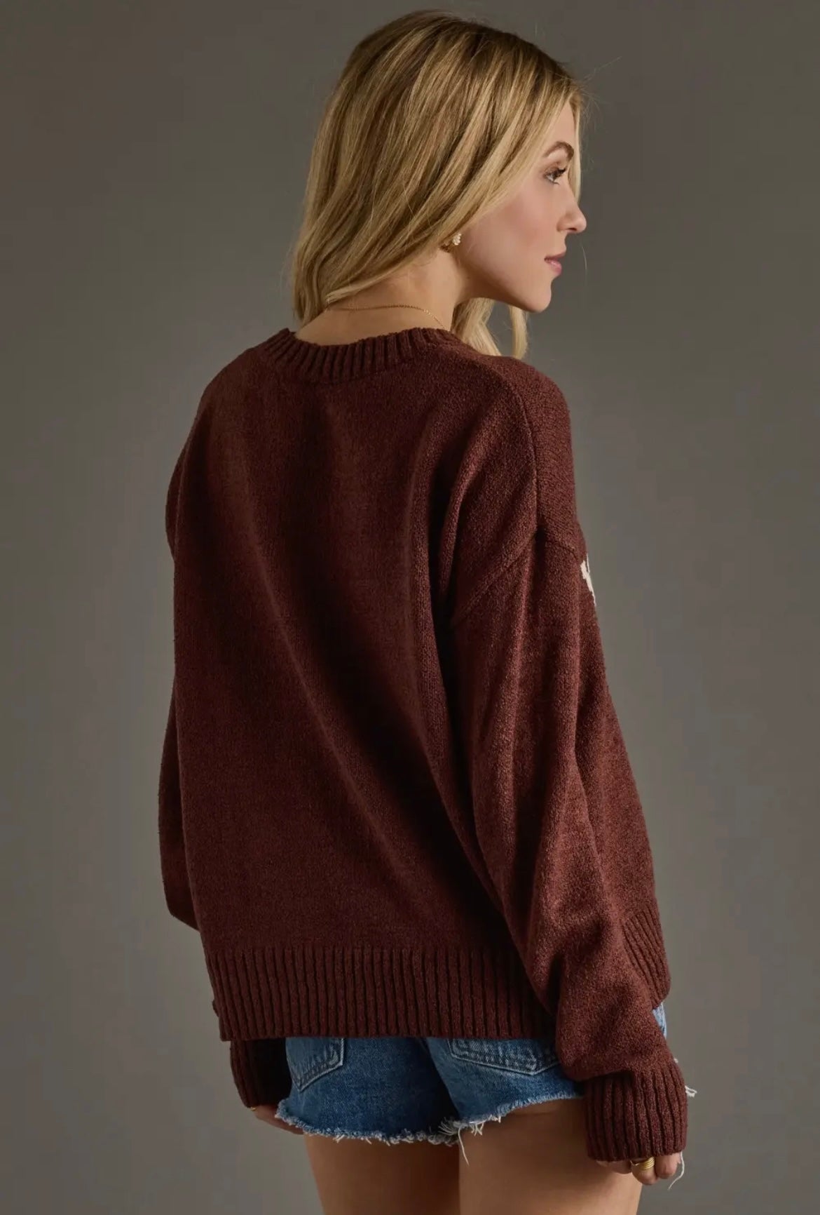 Wine Weather Lightweight Sweater CL-SW-935
