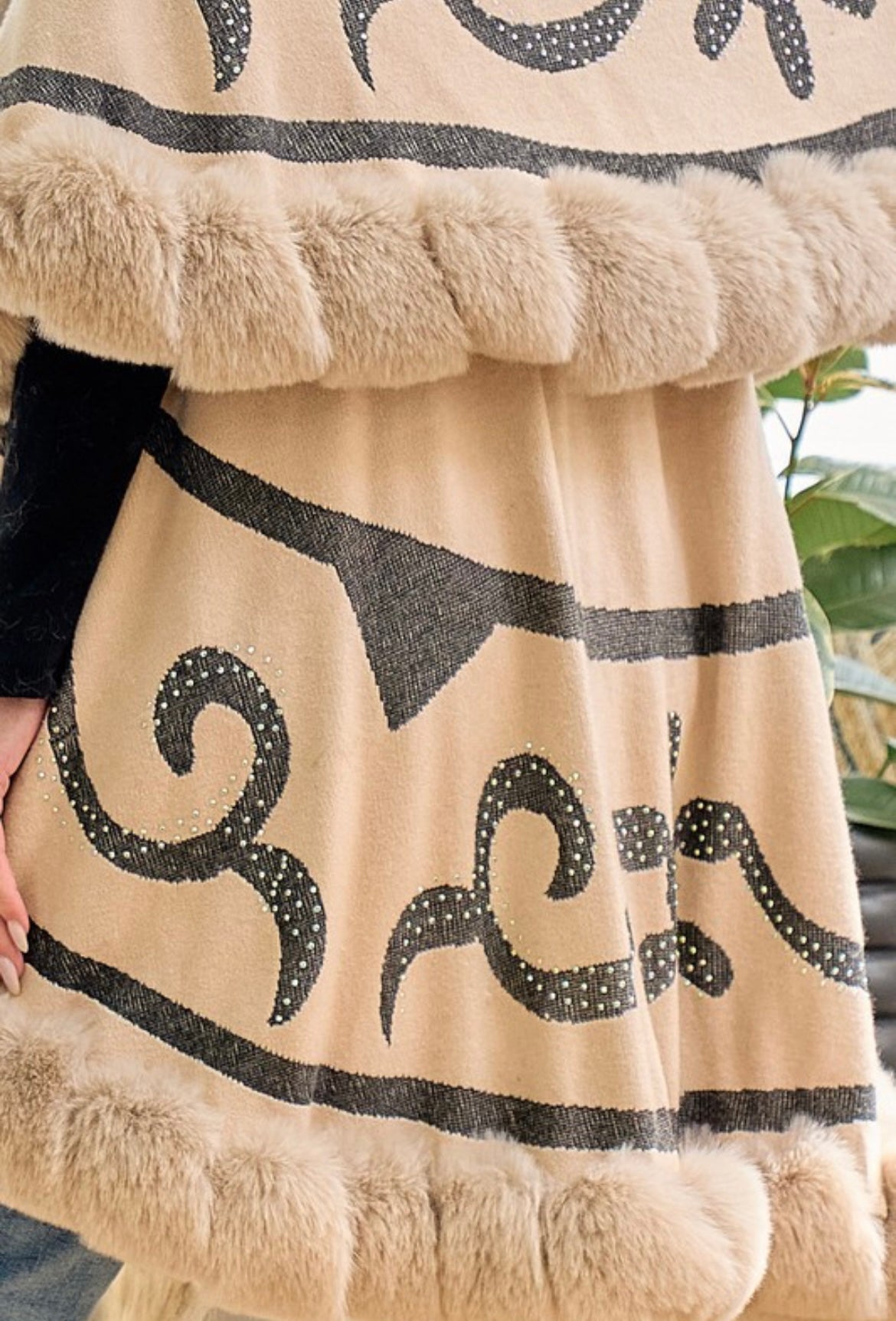 Faux Fur Coat OBJ2304-006-C