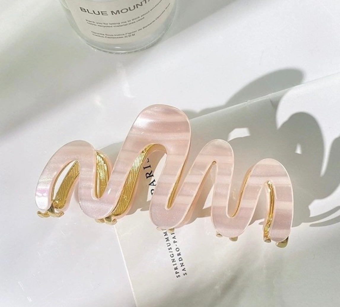 Premium Pvc Casting Hair Claw Clip 40H932