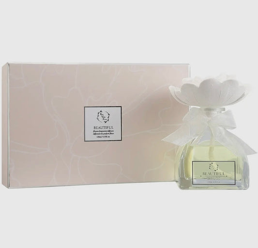 Sunshine Rose Ceramic Flower Diffuser