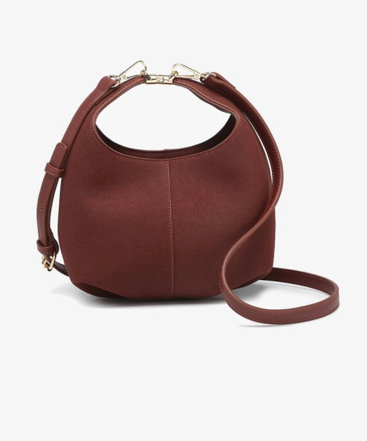 Elena Covertible Suede Crossbody Bag M2730